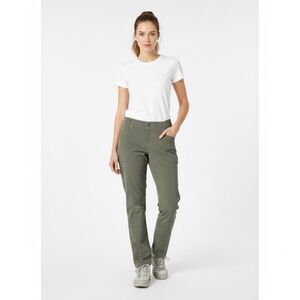 KUHL Splash Roll Up Hiking Pants in Neutral Green Multi Pocket US Sz 12 Reg